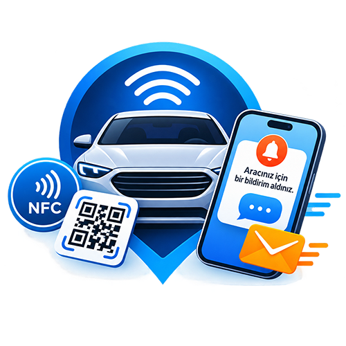 TemassızAraç NFC ve QR ürün görseli